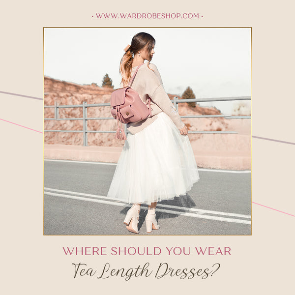 Best places & occasions to wear tea length dresses