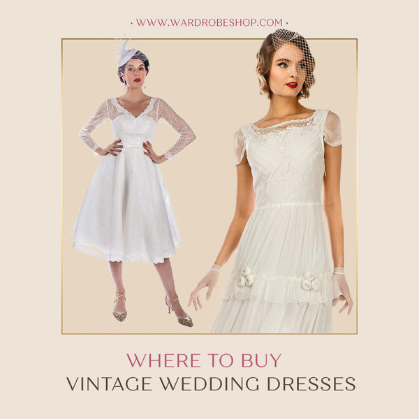 Beautiful Vintage Wedding Dresses From WardrobeShop