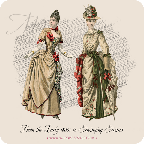 1800 Victorian dress