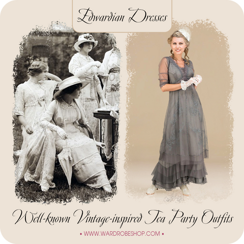 Vintage inspired tea party dresses