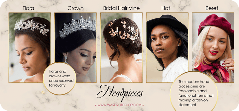 Vintage inspired headpieces