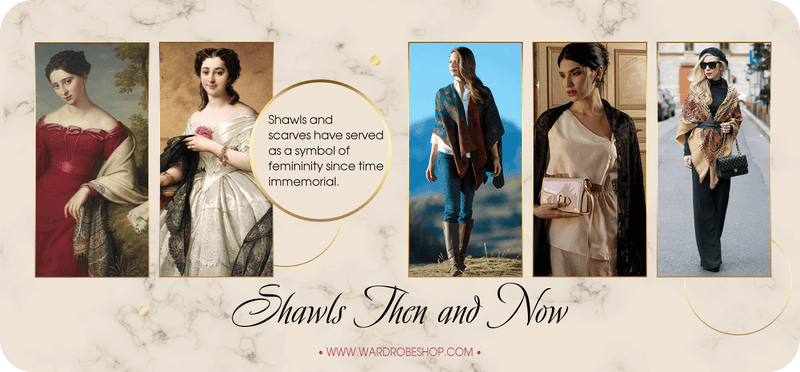 Shawls then and now