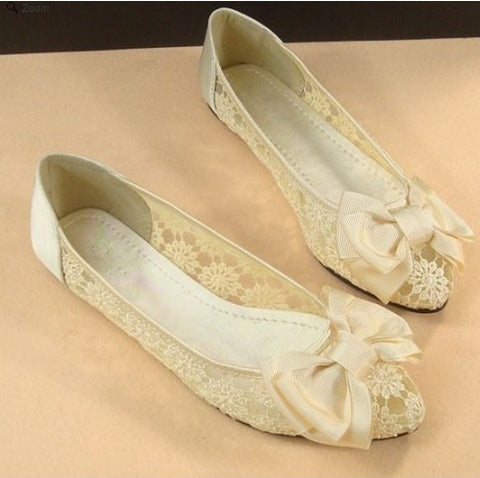 Bow Wedding Flats