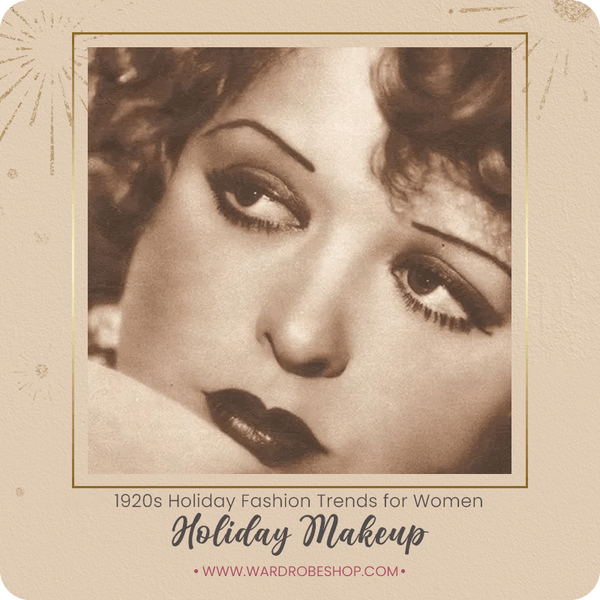 1920s Holiday Makeup Fashion Trends For Women