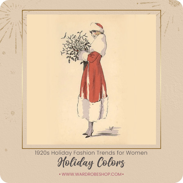 1920s Holiday Colors Fashion Trends For Women