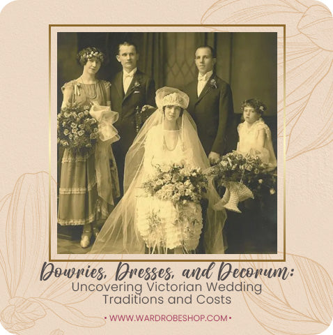 Dowries, Dresses, and Decorum: Uncovering Victorian Wedding Traditions and Costs