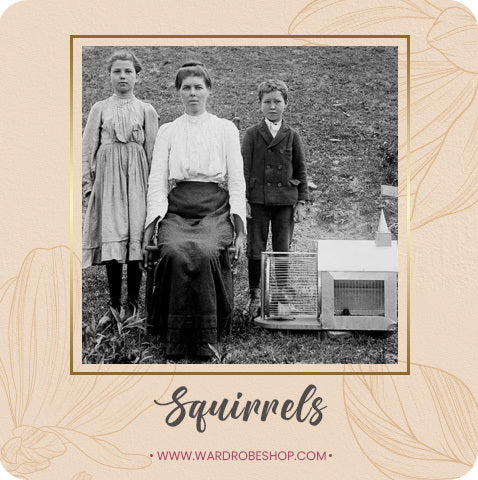 Squirrels as pets during victorian times