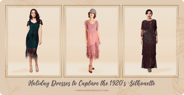 Holiday Dresses to Capture the 1920's Silhouette