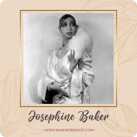 Josephine Baker an African American expatriate showgirl