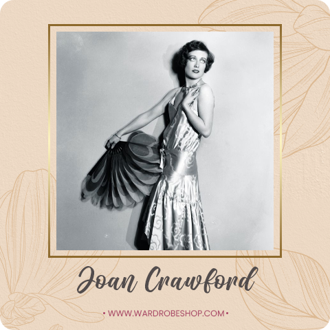 Vintage actress Joan Crawford