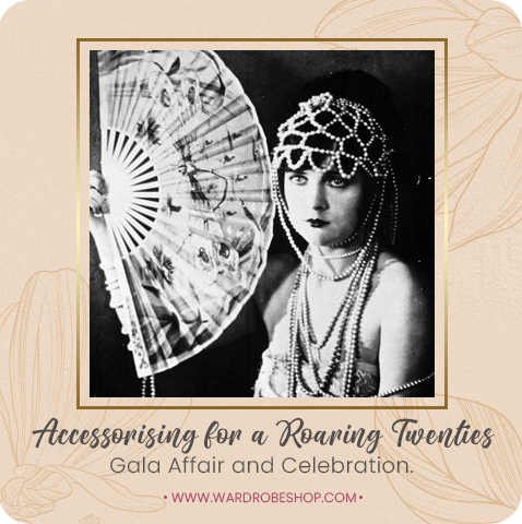 accessorizing for a roaring twenties gala affair