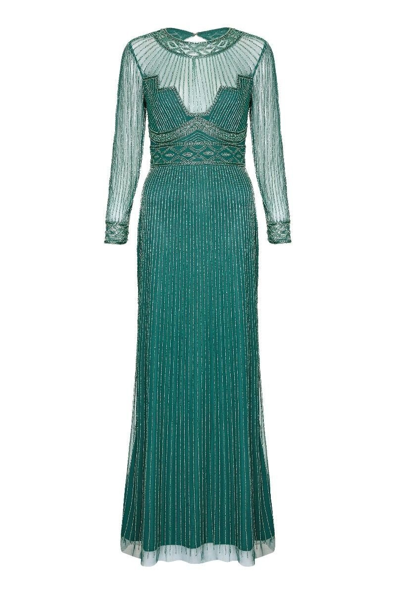 Cleopatra Gown in Green – WardrobeShop