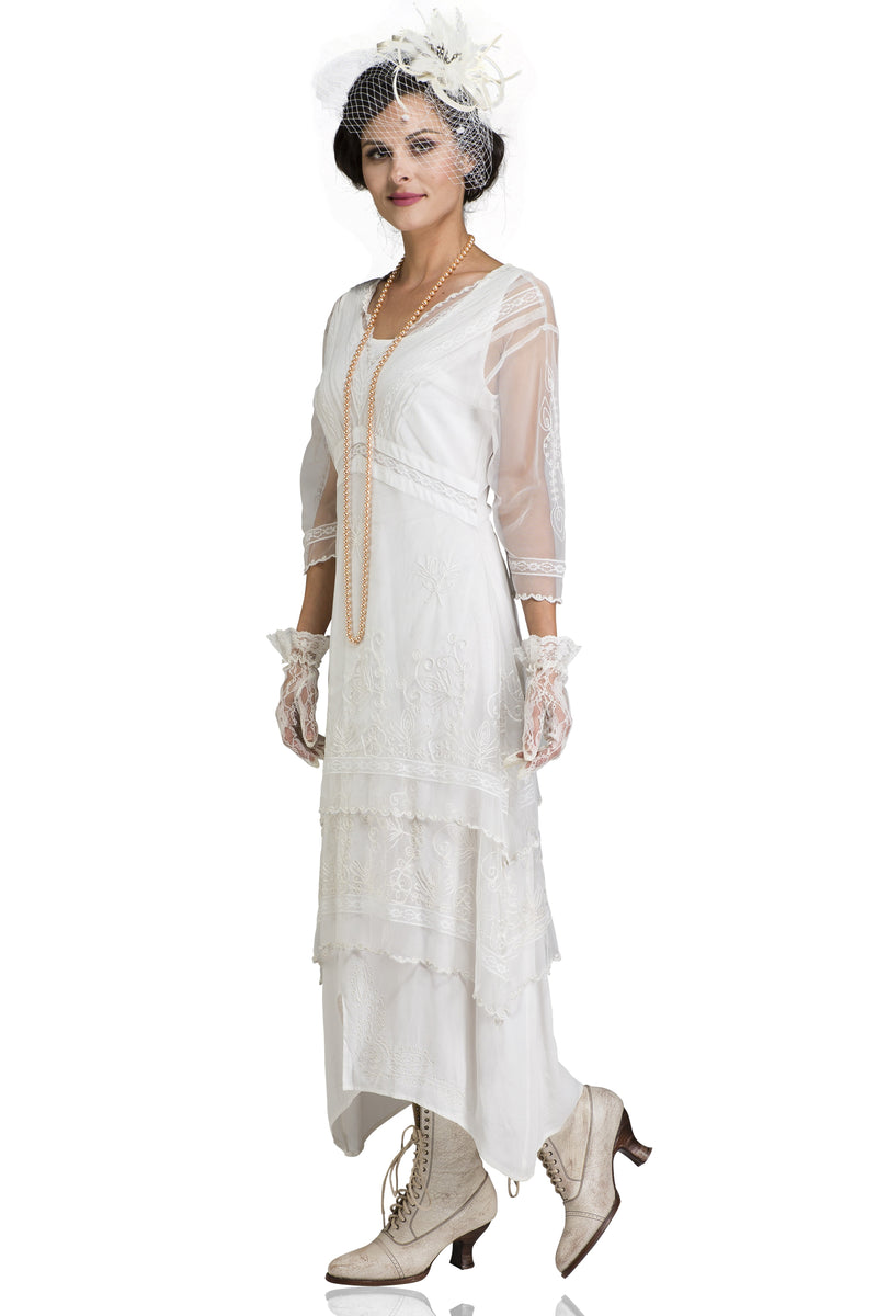 Vintage Titanic Tea Party Dress in Ivory by Nataya – WardrobeShop