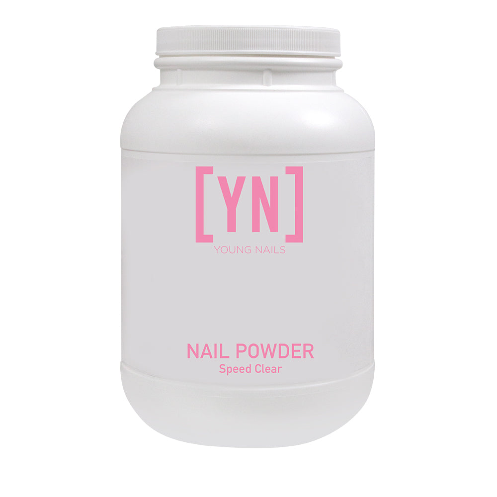 Speed Clear Nail Powder, 2268g – Young Nails