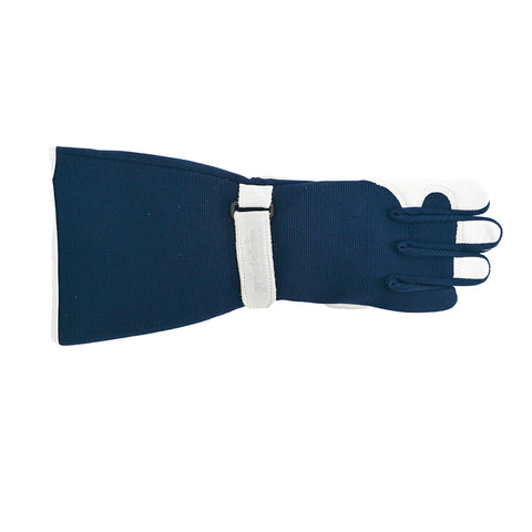 ANNABEL TRENDS 2ND Skin Long Sleeve Large Garden Gloves - Navy