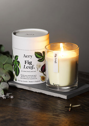 AERY LIVING Botanical 200g Soy Candle - Fig Leaf