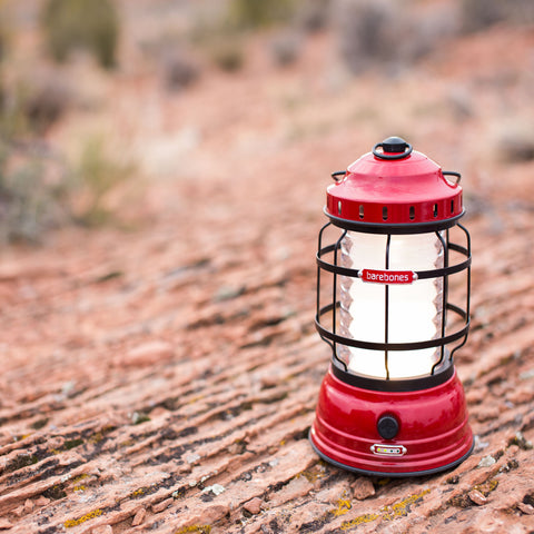 BAREBONES Forest Lantern - Red