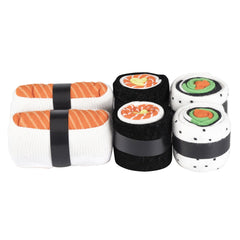 DOIY | Socks Sushi Delicious novelty socks presented as sushi rolls,