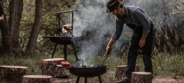 BAREBONES  Cowboy Fire Pit & Grill - 30"