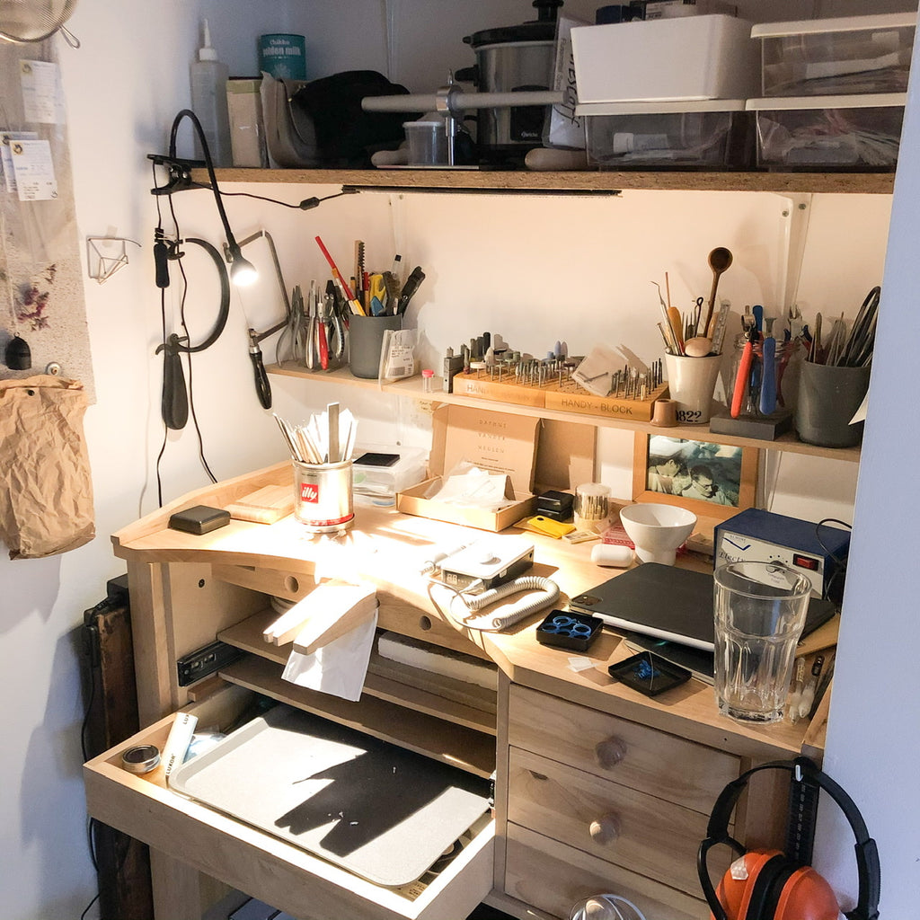 daphne van der meulen workbench in studio space