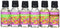 Lime Selection Pack Food Flavouring Bottles (28.5 ml) (Pack of 6) /Food