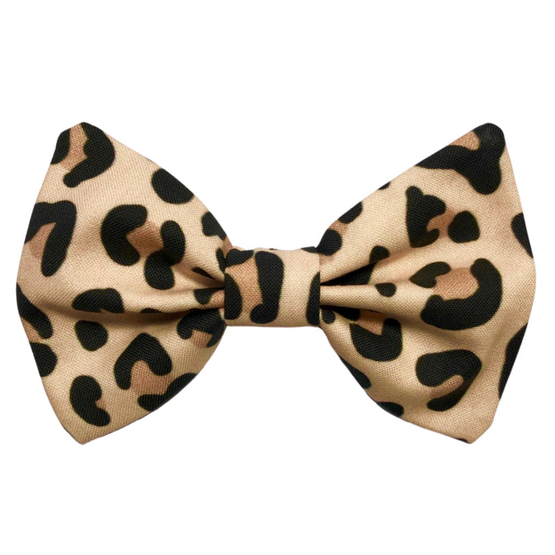 BOW TIE - CHEETAH-LICIOUS CARAMEL – www 