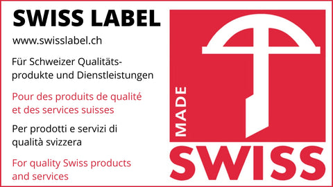 Armbrusto-Logo von SwissLabel: Für Schweizer Qualitätsprodukte und Dienstleistungen