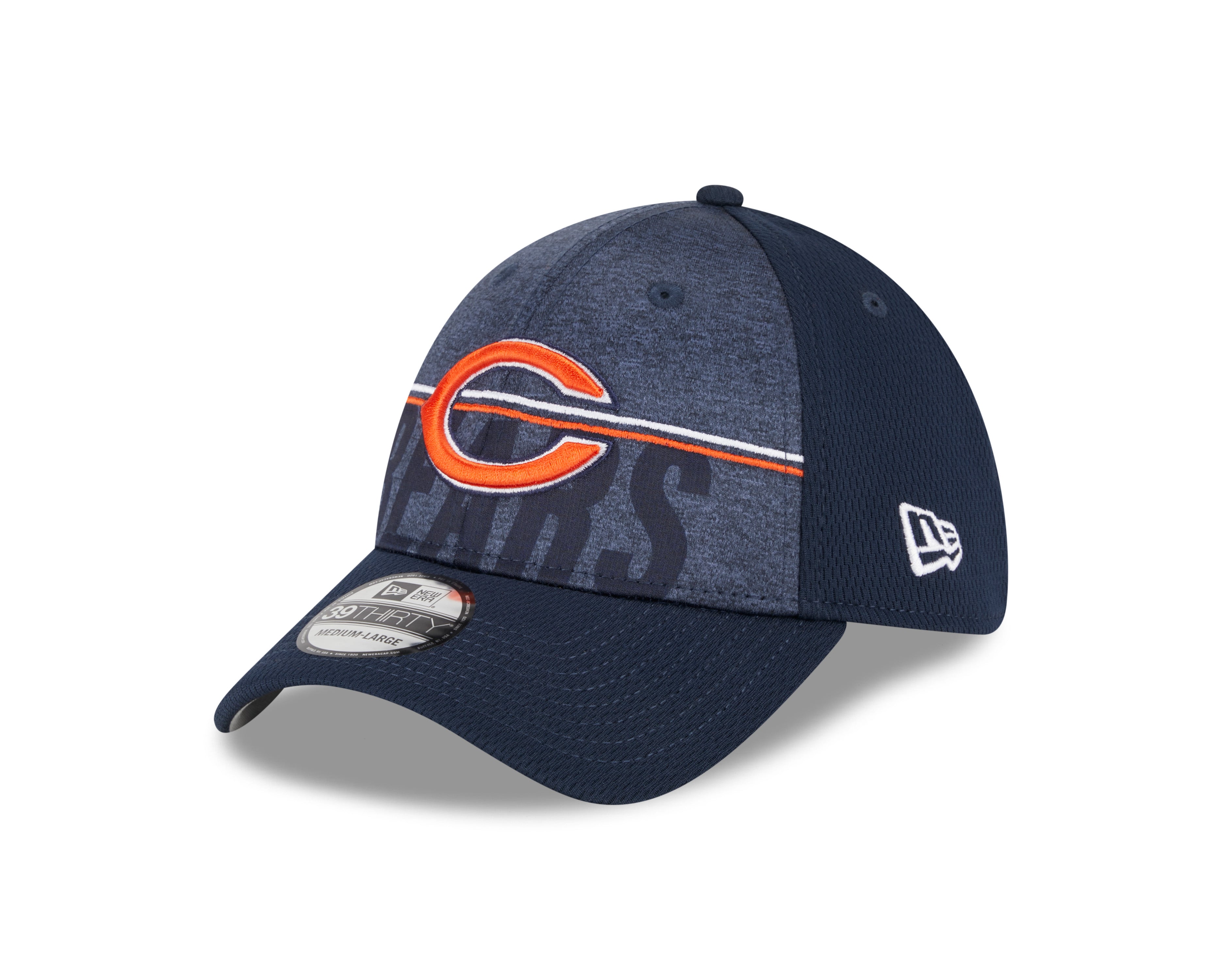 Men's Chicago Bears New Era Navy City Originals 39THIRTY Flex Hat