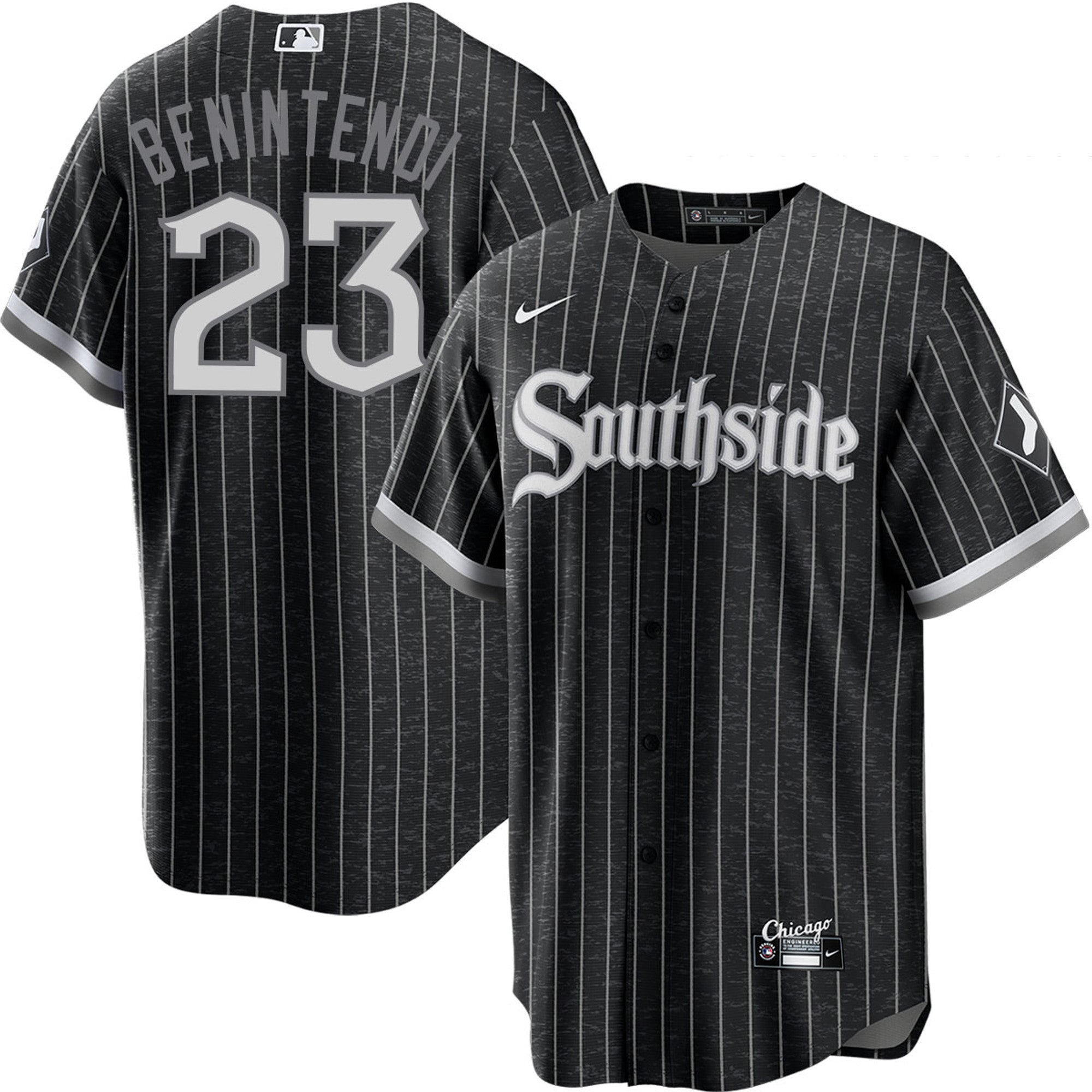 Nike Andrew Benintendi Kansas City Royals City Connect MLB Jersey Navy Blue  L