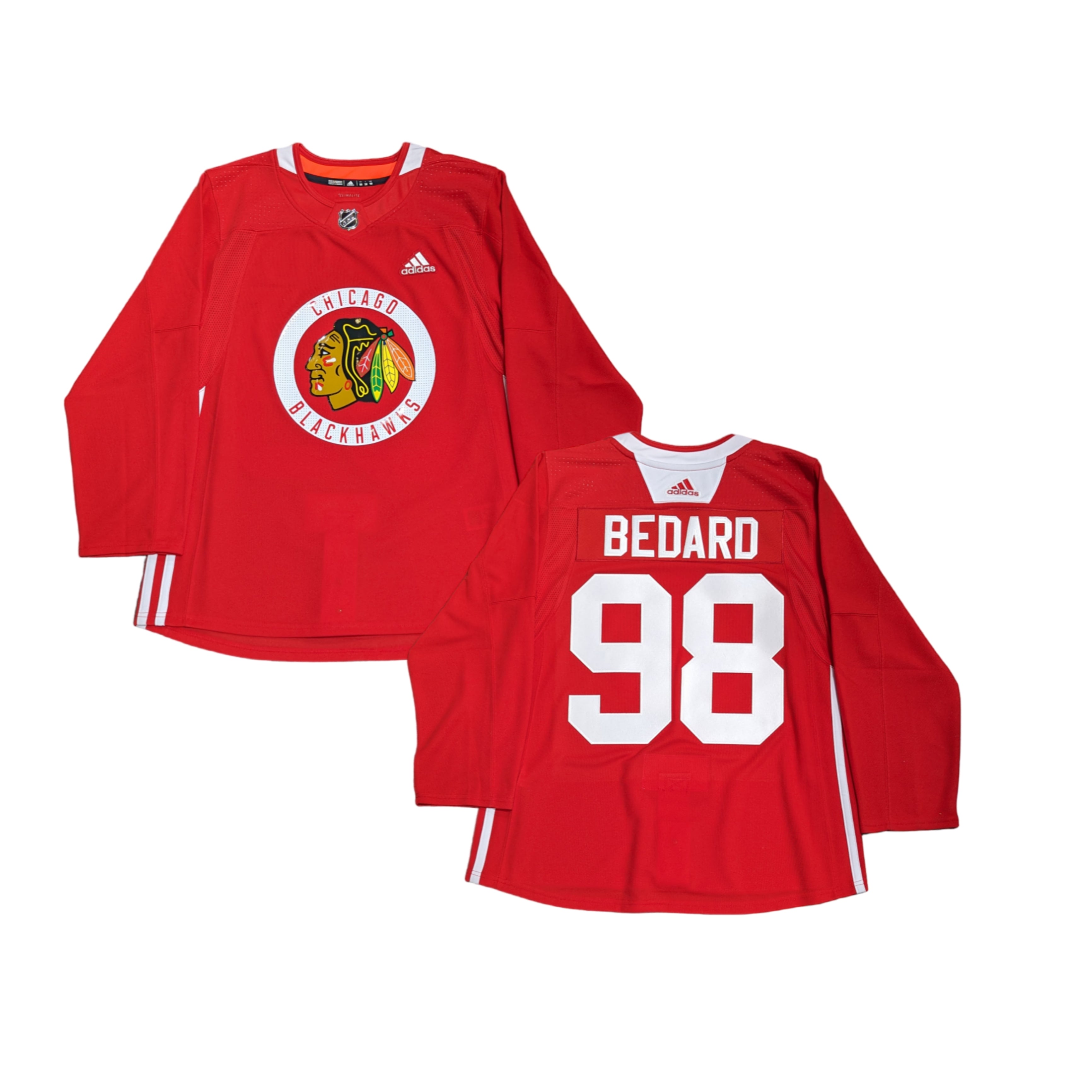 Connor Bedard Chicago Blackhawks Preschool Home Replica Player Jersey - Red