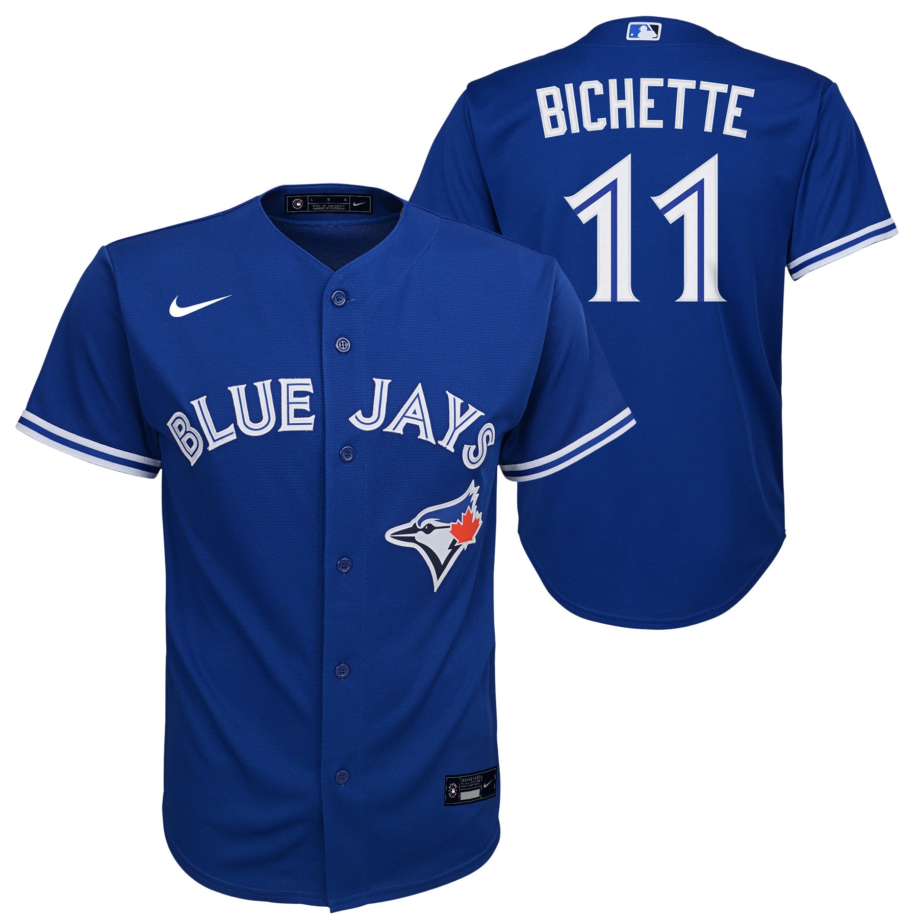 Bo Bichette Toronto Blue Jays Nike Youth Home Replica Player Jersey 