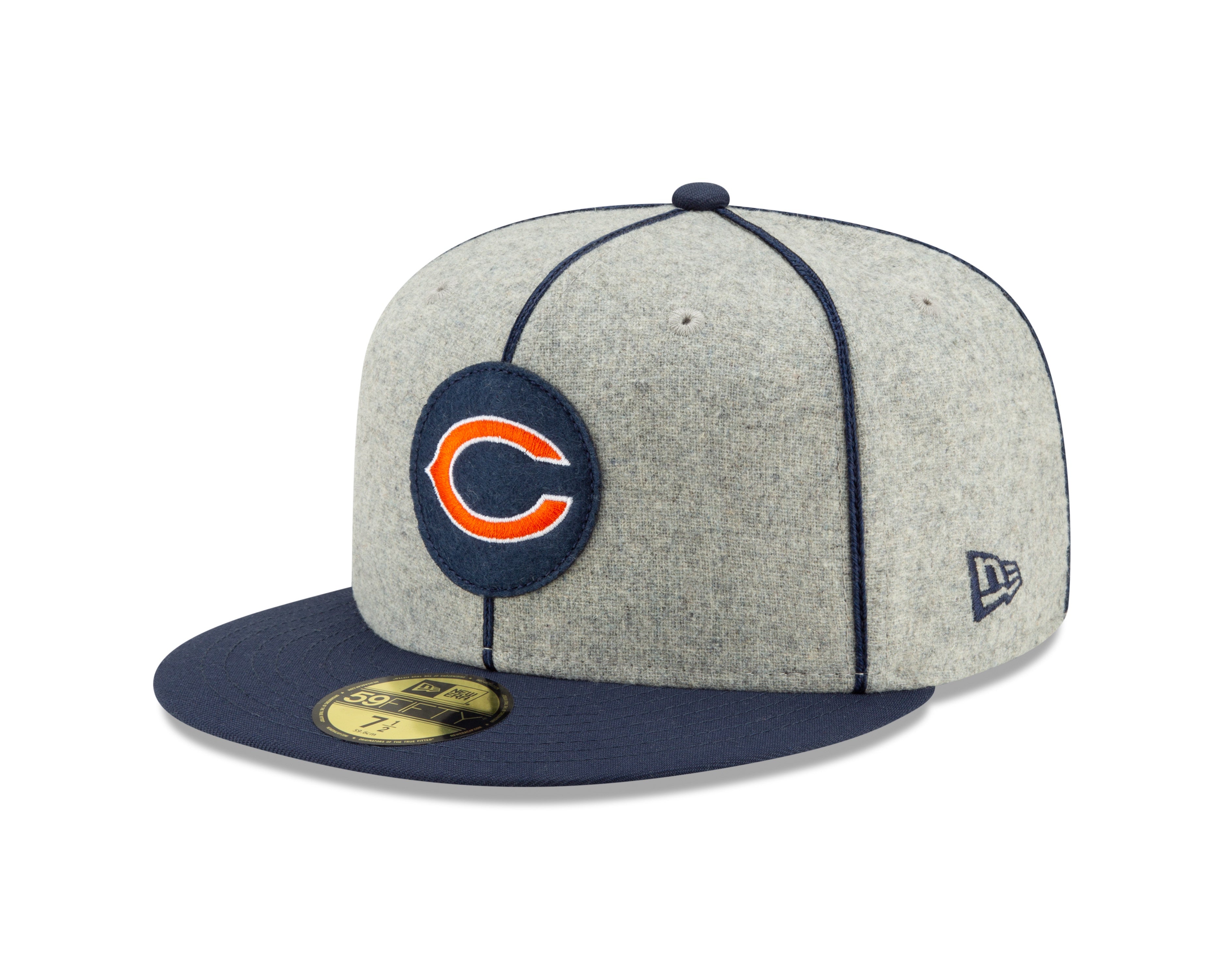 Chicago Bears New Era NFL Sideline Fitted Hat 7 5/8