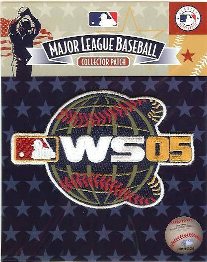 2005 World Series Jersey Patch Chicago White Sox Housto