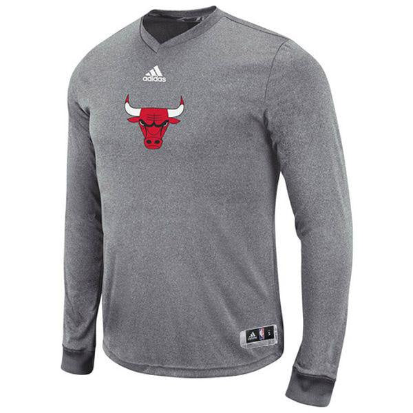 Dallas Mavericks adidas Pre-Game Ultimate climalite Long Sleeve T-Shirt -  Heathered Gray