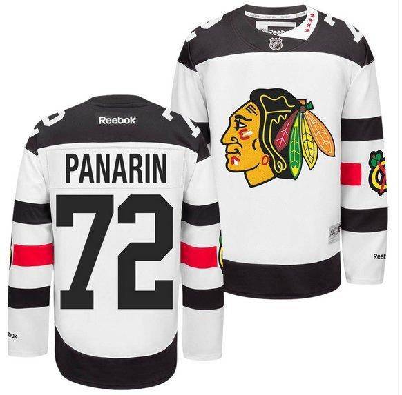  Reebok Artemi Panarin Chicago Blackhawks NHL White