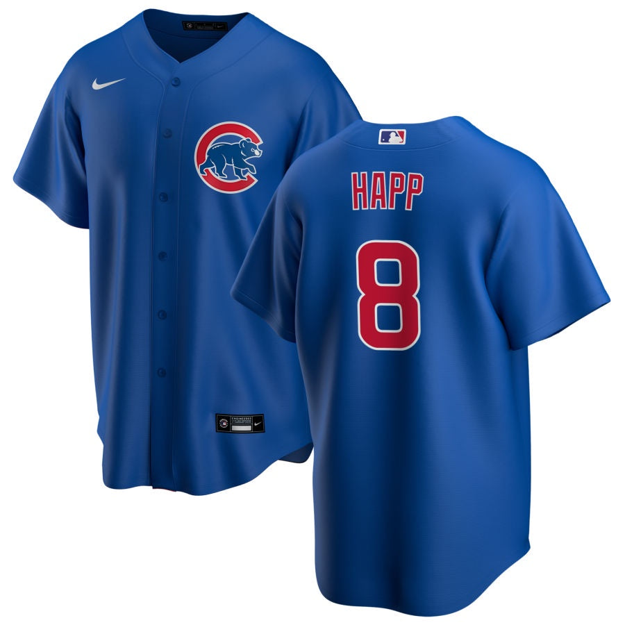 CHICAGO CUBS NIKE MEN'S IAN HAPP ALTERNATE BLUE JERSEY – Ivy Shop