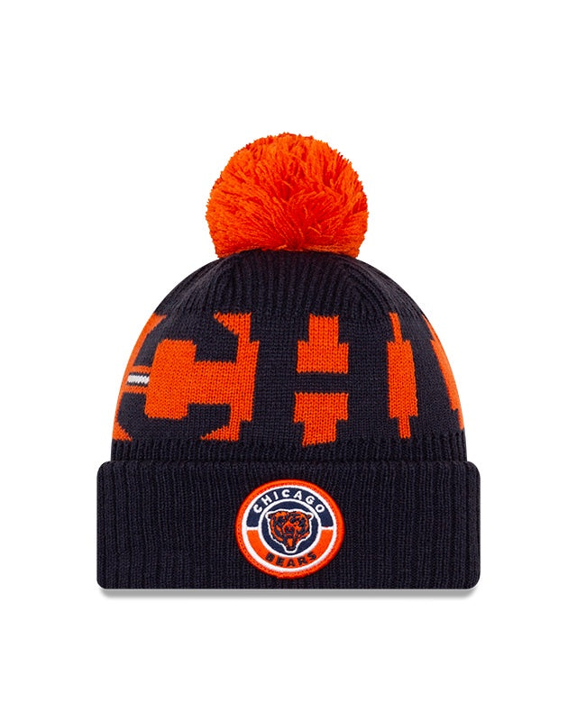 Cincinnati Bengals NFL Sideline Tech Cuff Orange Beanie Hat