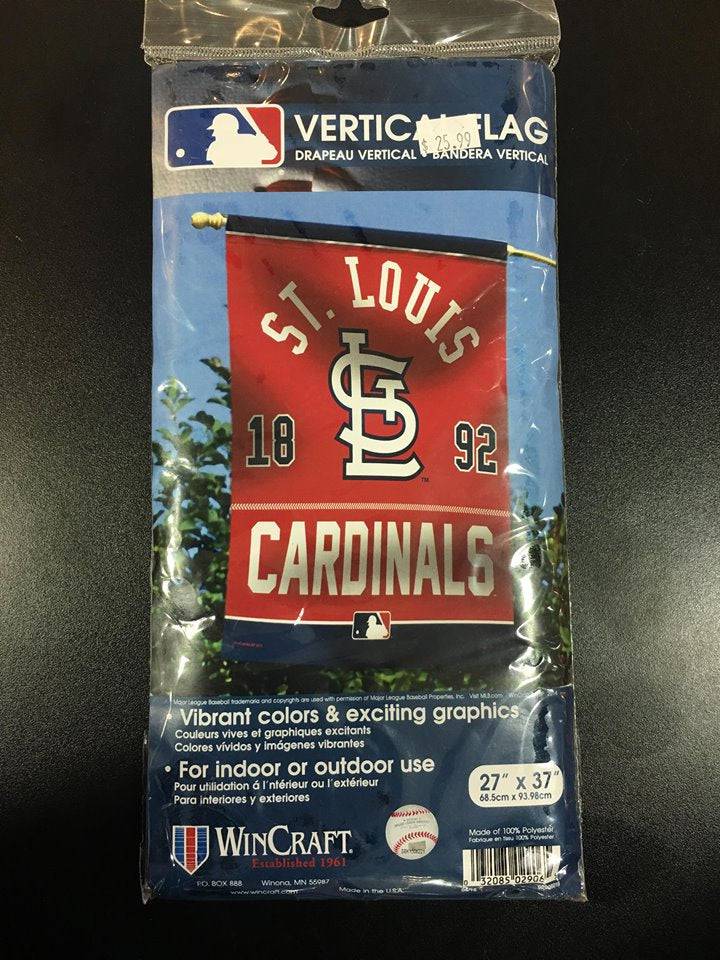 MLB Logo St. Louis Cardinals 45 60266 Gold 1892 Flags