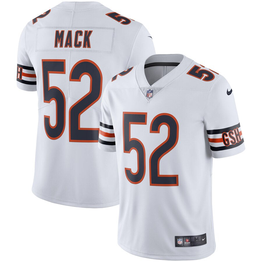 Nike Men's Chicago Bears Khalil Mack White Vapor Limited Jersey