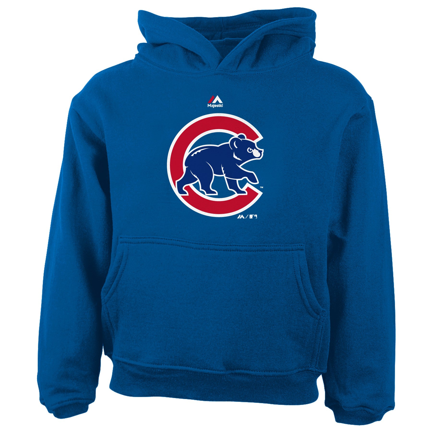 CHICAGO CUBS HOME TOWN DK PO HOODIE (WHITE)