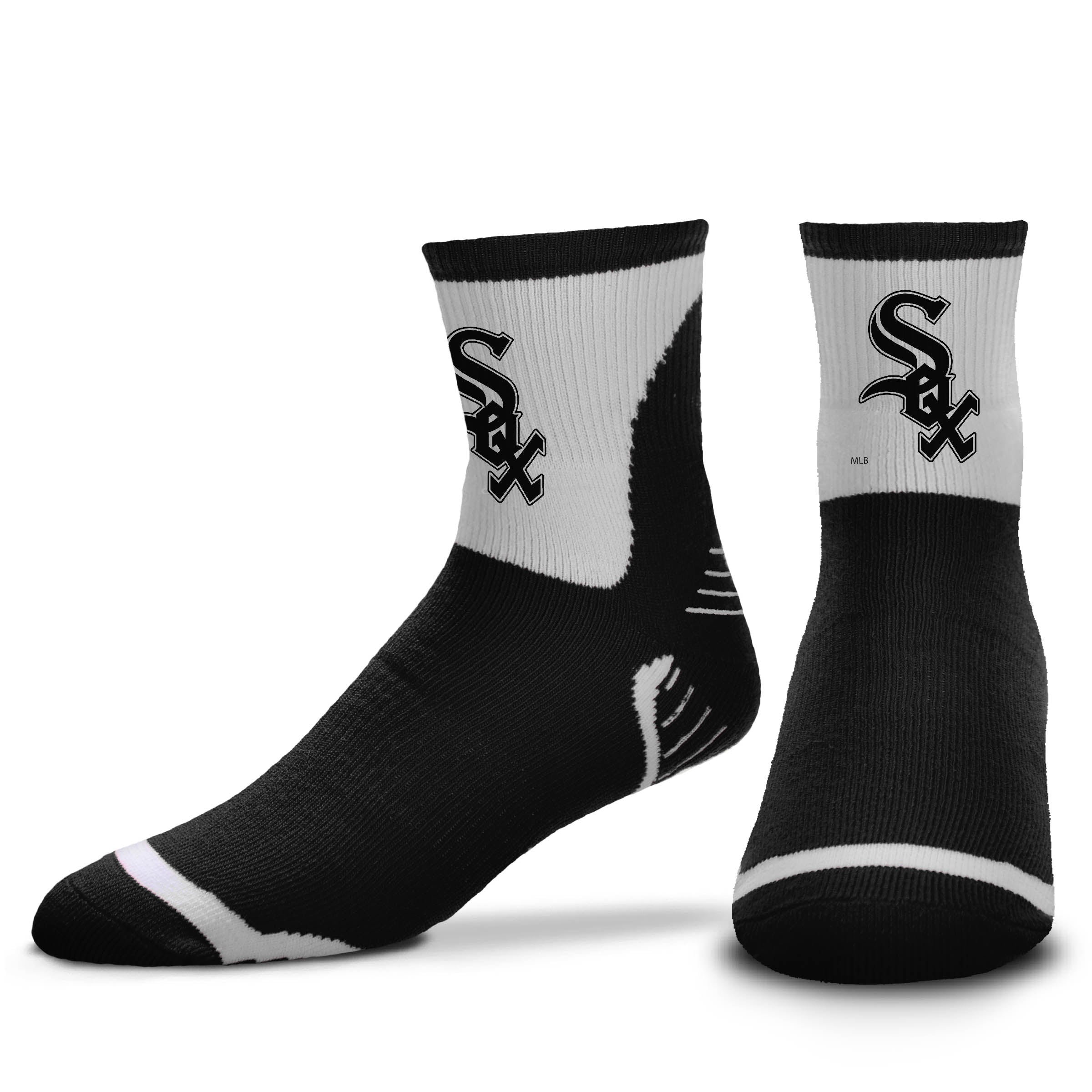 Men's Chicago White Sox Surge FBF Crew Socks M (Size 5-10) / Team Color