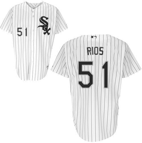 Buy MLB Men's Chicago White Sox Alex Rios Six Button Authentic