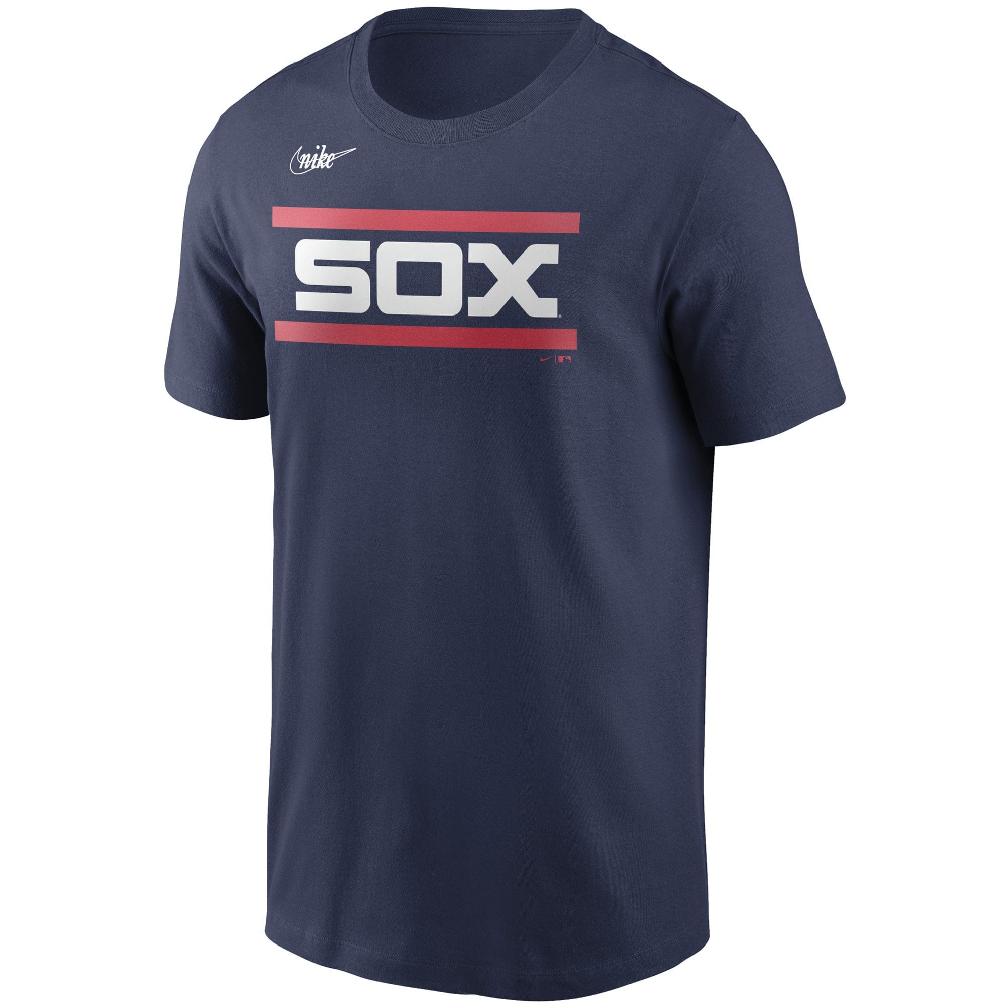 Nike Men's Houston Astros Navy Cooperstown Wordmark T-Shirt