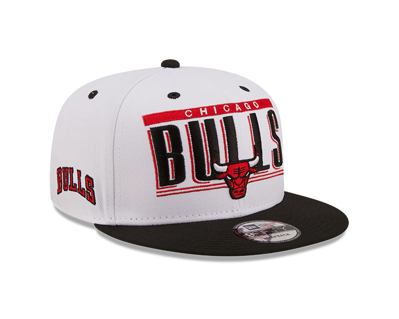 Men's Houston Texans New Era White/Navy Retro Title 9FIFTY Snapback Hat