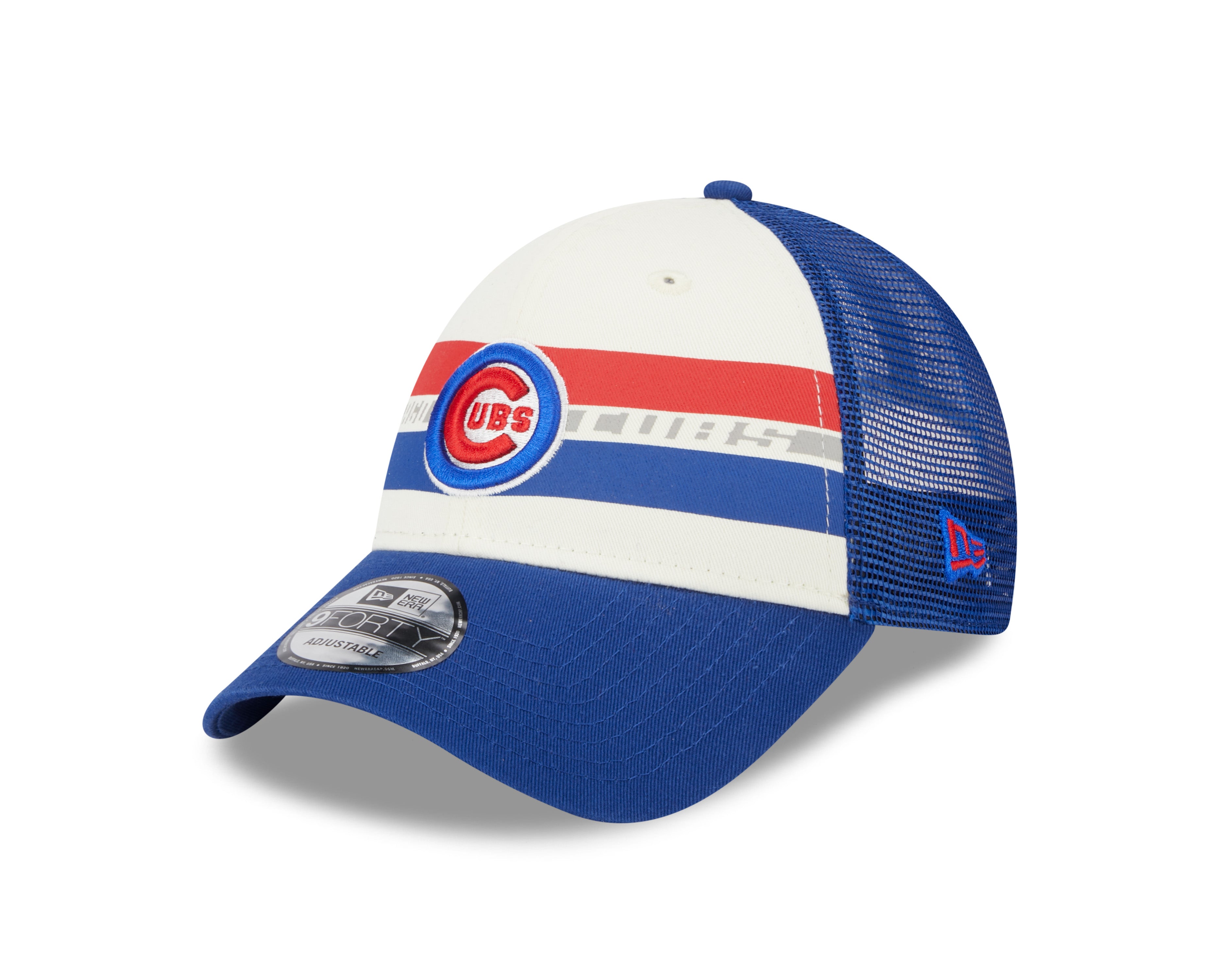 Men's Chicago Cubs New Era Black Team Clubhouse 39THIRTY Flex Hat