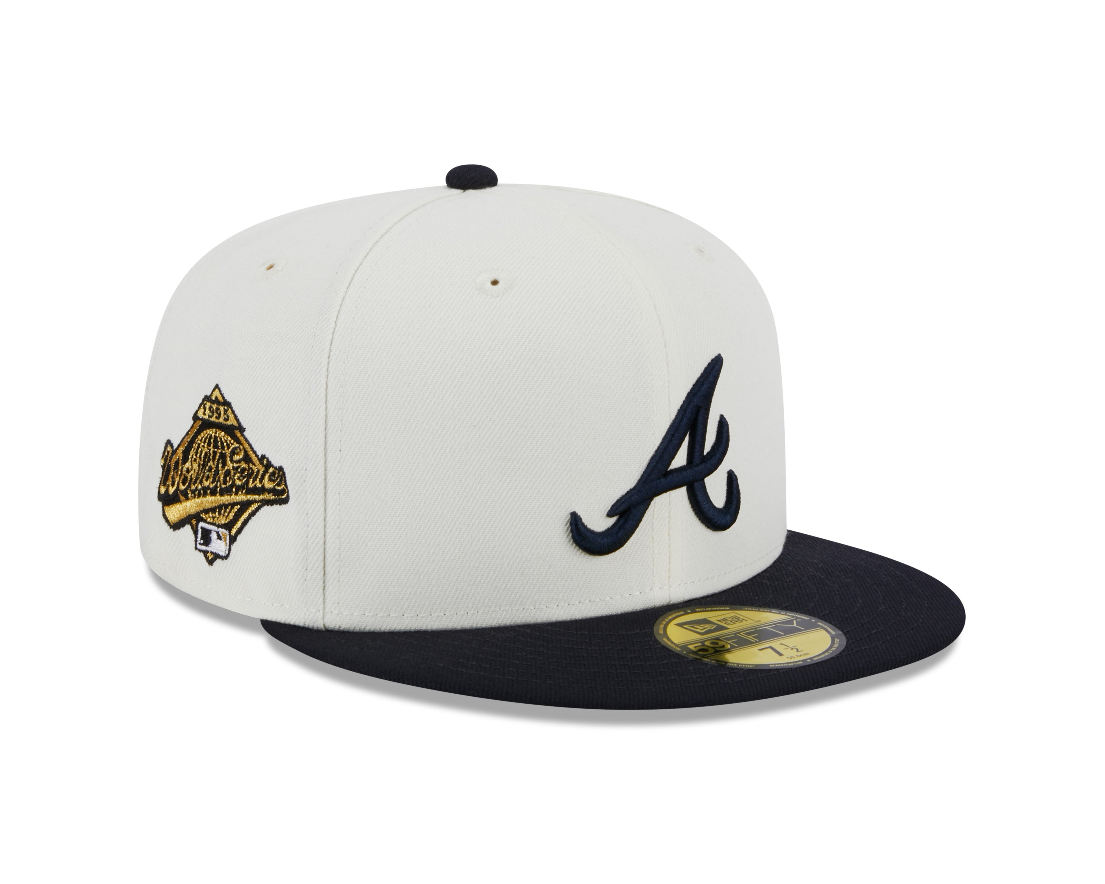 Atlanta Braves New Era 1995 World Series Cream Undervisor 59FIFTY