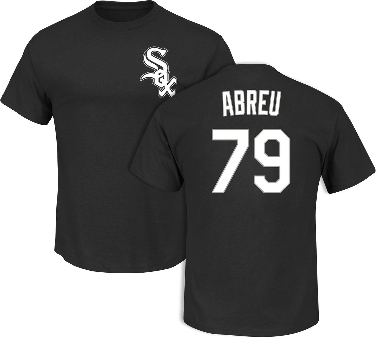 Chicago White Sox Nike Official Replica Alternate Jersey - Mens with Abreu  79 printing