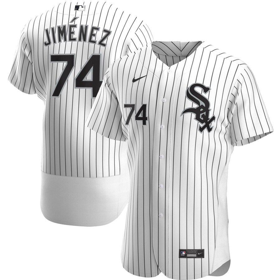 Nike Eloy Jimenez Black Alternate Replica Men's Jersey Large