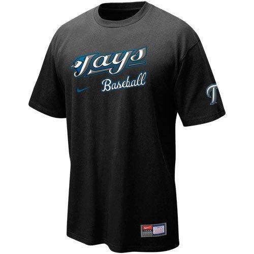 MLB Men's Toronto Blue Jays Nike Practice T-Shirt - Black