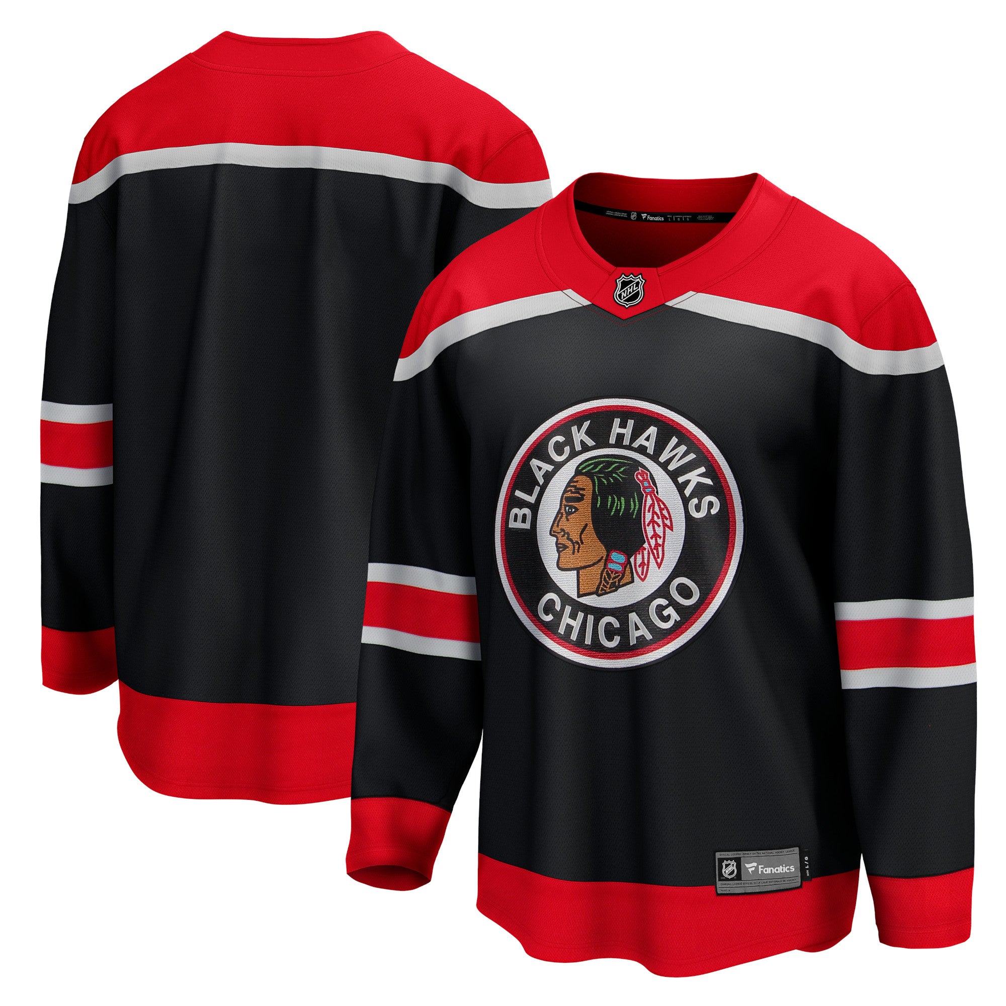 Adidas Chicago Blackhawks Black 2020/21 Reverse Retro Authentic Jersey